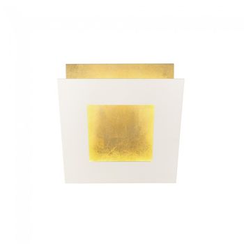 Aplique de pared led dalia oro (12w)