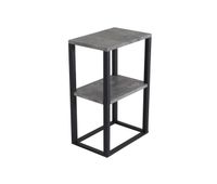 mesita de noche rise ns30 30x45x70 negro
