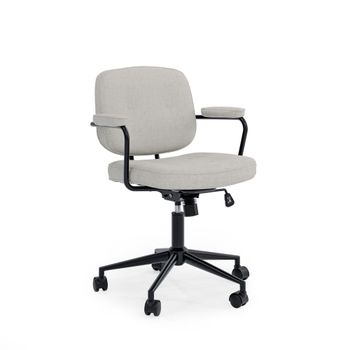 Silla de escritorio en gris claro