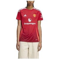adidas camiseta t-shirt manchester united 2425 femme manches courtes para mujer