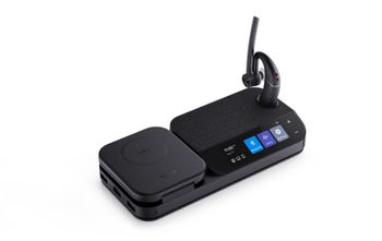 Yealink BH71-WORKSTATION auricular y casco Auriculares Inalámbrico Dentro de oído Oficina/Centro de llamadas Bluetooth Base de carga Negro