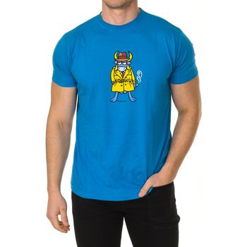 Kukuxumusu Camiseta SAM-BLUE-L para hombre