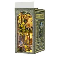 la aventura de dorothy book nook de madera diseno 3d realista con gran detalle cubierta y luces led 250 piezas 113x185x236 cm color multicolor