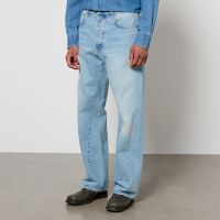 sunflower twist denim wide-leg jeans - w34l32