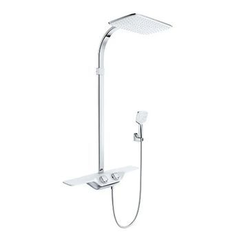 Termostato Dual Shower System Kludi Cockpit Discovery Cromo, 8020091-00