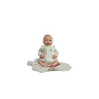 muneca reborn arias 45 cm camila beige cmanta y doudou