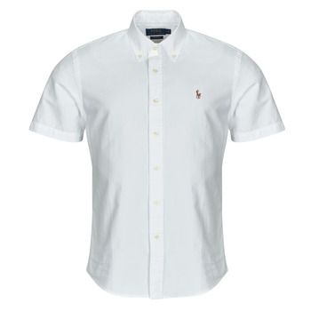 Polo Ralph Lauren Camisa manga corta CAMISA DE CORTE RECTO EN OXFORD LISO para hombre