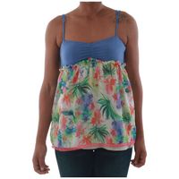 fornarina camiseta tirantes violainemulticolor para mujer