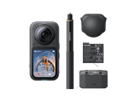 camara deportiva - insta360 x6 essential bundle 8k 50fps 360 video 140min autonomia sumergible efecto invisible selfie stick midnight black