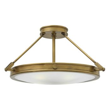 Semiplafón de techo collier (4 luces)