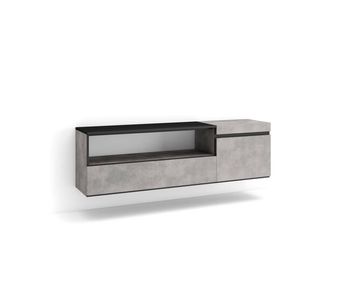 Mueble tv, televisión, muebles de salón, almacenaje, 150x35x45cm, para tv hasta 65