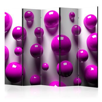 Biombo - Purple Balls Ii (225x172 Cm)