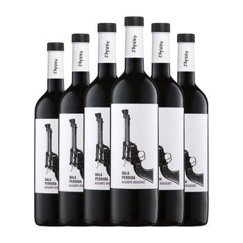 Antonio Arráez Vino Tinto Bala Perdida Alicante 75 Cl 13.5% Vol. (pack De 6 Unidades)