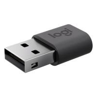 adaptador usb-c a usb-a logitech 956-000169 grafito