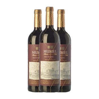 Muriel Vino Tinto Fincas De La Villa Rioja Gran Reserva 75 Cl 13.5% Vol. (pack De 3 Unidades)