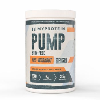 Origin Pre-Entreno Sin Estimulantes - 600G - 30raciones - Orange Mango Soda