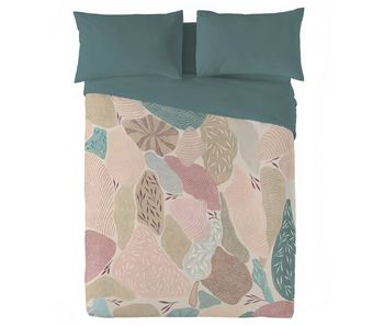Naturals - funda nórdica estampada cama 105 - algodón extra suave - incluye 1 o 2 fundas de almohada - alison