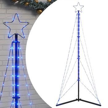 Led Para Árbol De Navidad | Decoraciones De Navidad 363 Leds Azul 182 Cm
