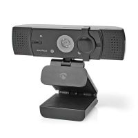 camara web nedis wcam120bk 4k ultra hd usb 20 con microfono integrado