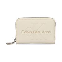 calvin klein billeteras mujer - blanco talla os