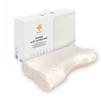 almohada antirronquidos con funda de saten 57x36x11 cm inphysio