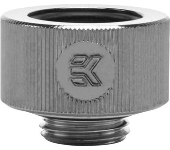EK COOLING EK-HDC Hard Tube Fitting - 16 mm, Black Nickel, Black