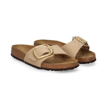 Birkenstock Sandalias Planas Mujer - Beige Talla 41n