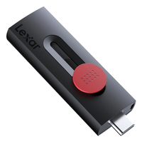 lexar 256gb dual type-c and type-a usb 32 flash drive up to 130mbs read