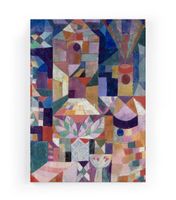 lienzo 60x40 impresion burggarten paul klee