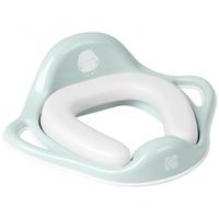 asiento de inodoro con almohadilla suave hippo menta