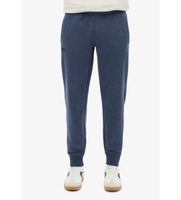 superdry para hombre m7011170a pantalon jogger con logotipo essential azul s casual algodon