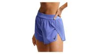 pantalones cortos nike aeroswift 3in azul para mujer
