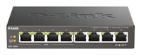 switch no gestionable d-link dgs-1008p 8p 4x1gb 4x1gb poe 60w metalico negro