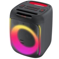 altavoces kenwood fiesta inalambricos y alambricos 50w bluetooth microsd negros