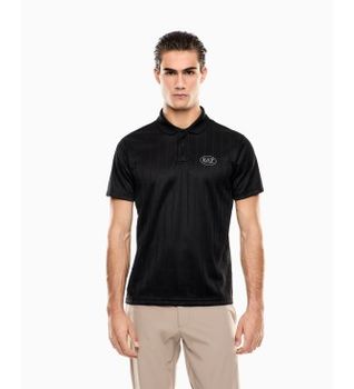 EA7 para hombre. 7M001287_AF22277 Polo Golf Pro negro (XXL), Casual, Deportivo, Tenis/Padel, Poliéster, Manga corta