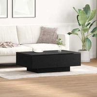 vidaxl mesa de cafe roble negro 90 x 60 x 31 cm madera de ingenieria