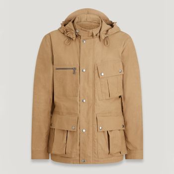 Belstaff Centenary Coated Hexgonal Ripstop Field Jacket - IT 48/M