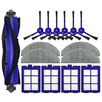 Kit De Repuestos Para Aspiradora Anker Eufy Robovac X8 Hybrid: Cepillo Lateral Principal, Mopa, Paños, Filtro Hepa