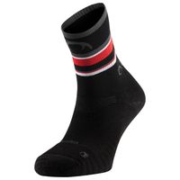 calcetines para ciclismo termicos lurbel cycling cronos ice ahorra 40 - l 4346 negro  rojo
