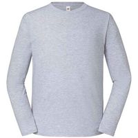 fruit of the loom camiseta manga larga iconic 195 premium para hombre