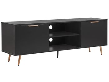 Mueble tv  negro