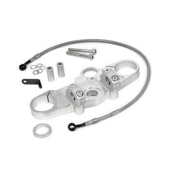 Puente de horquilla Honda CBR 1100 XX '99- kit de conversión Superbike LSL gris