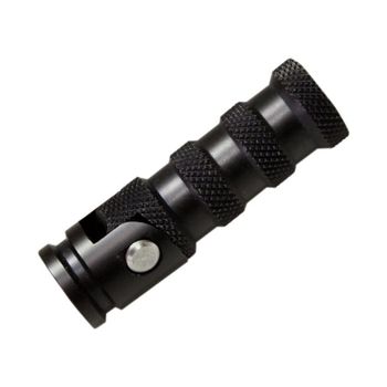 Estribera Sport negra plegable