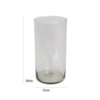 poenia arte floral - jarron cilindro 15d 30h - ref 8435525700654 - decorativo y elegante