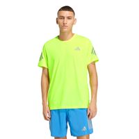 adidas adi365 camiseta de running hombres - amarillo neon