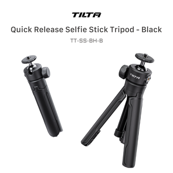 Trípode Selfie Stick de Liberación Rápida TILTA, Mini Trípode Automático para Teléfono, Soporte de Suelo Plegable para Viajes al Aire Libre y Vlogs TT-SS-BH-B