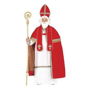 Disfraz De San Nicolás Con Capa Para Hombre