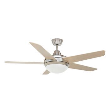 Exo Lighting - Ventilador De Techo Vento Ip20 Led Smd 17w 3k 1700lm Madera Haya