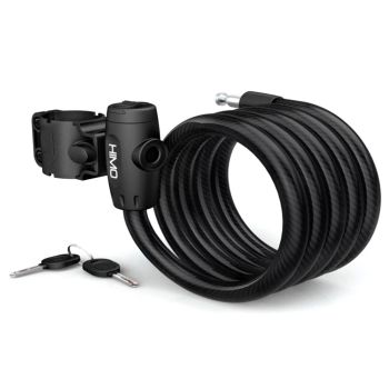 HIMO L150 Candado de cable plegable portátil para bicicleta eléctrica