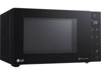 reacondicionado seminuevo excelente microondas con grill - lg mh6535gib 1000w 5 niveles display led 25 l negro